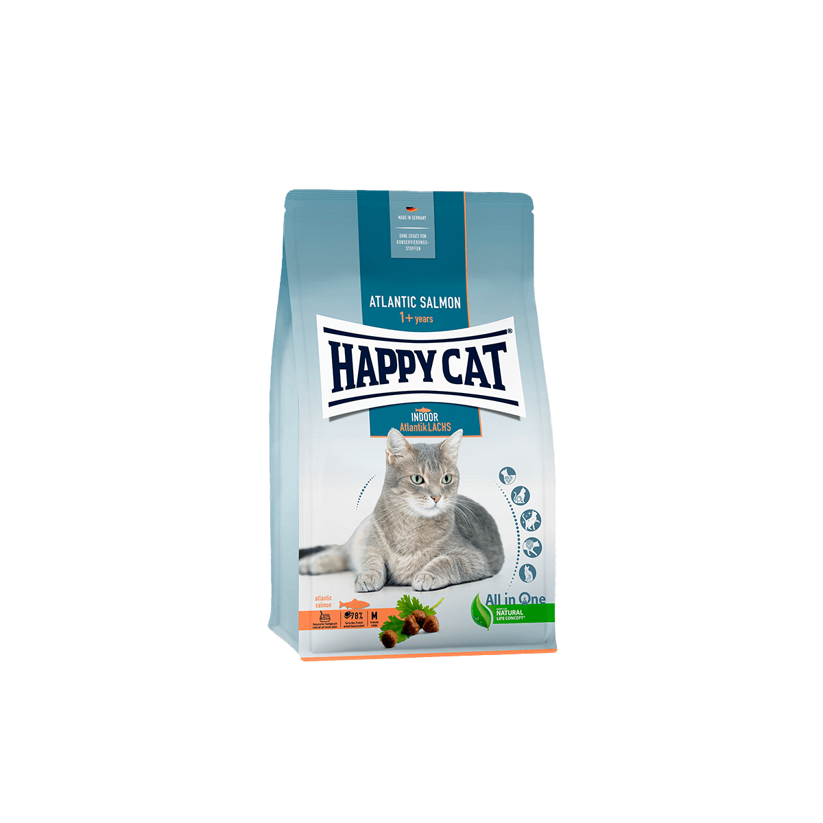 Happy Cat Indoor Salmão - Main Image