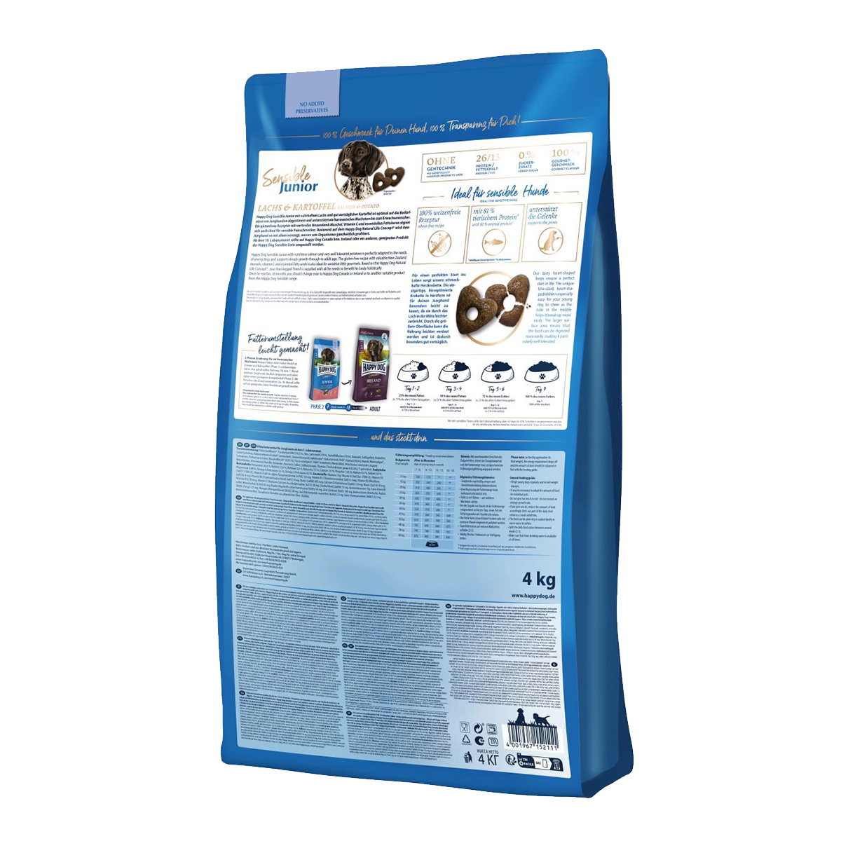 Happy Dog Supreme Sensible Junior Salmão