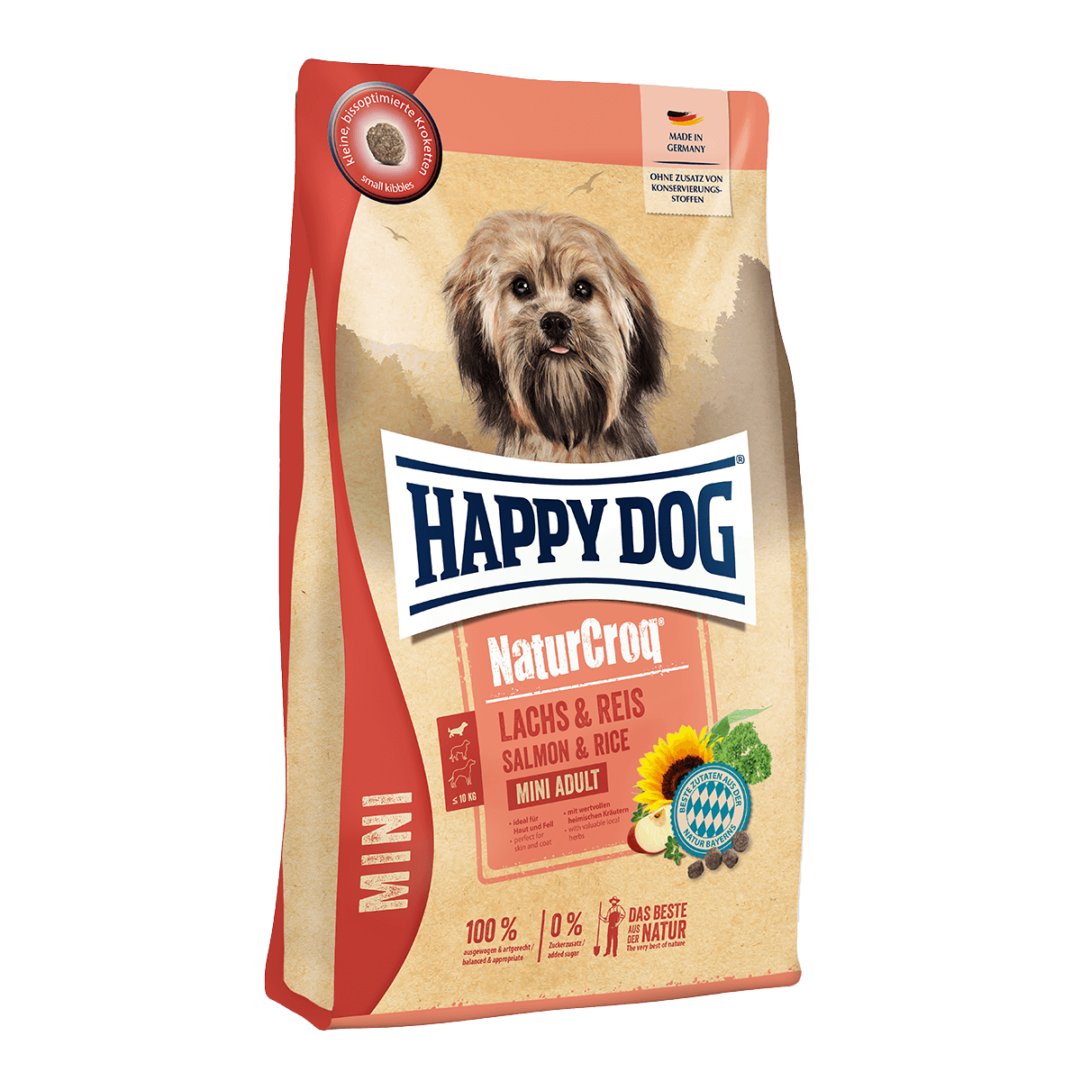 Happy Dog Naturcroq Mini Salmão