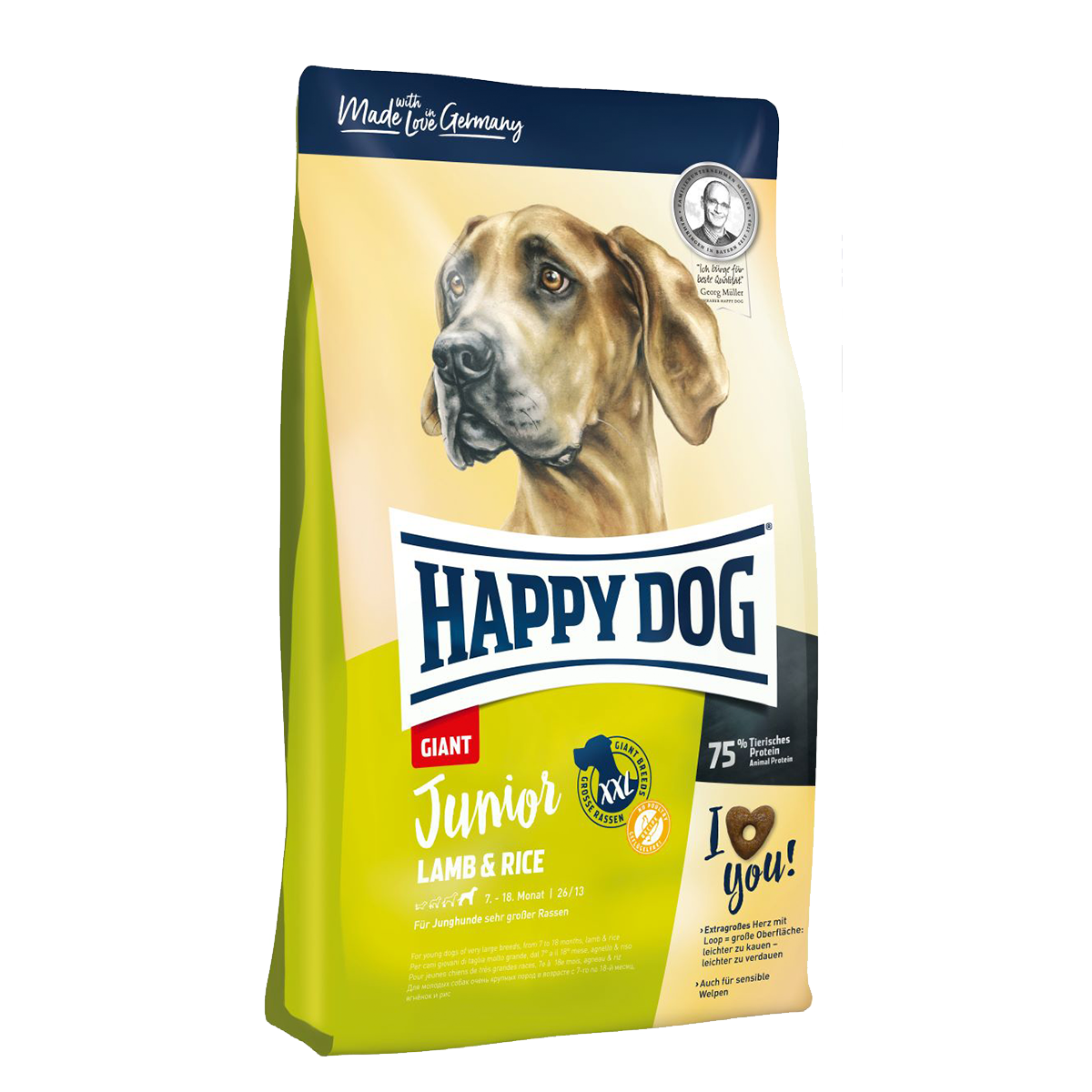 Happy Dog Giant Junior Borrego e Arroz