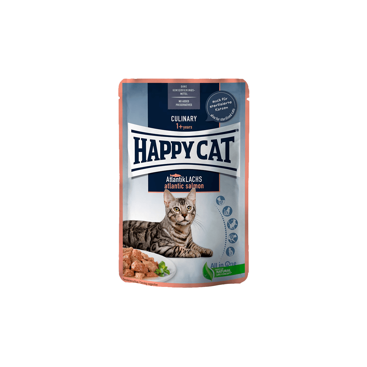 Happy Cat Culinary Pedaços em Molho Salmão