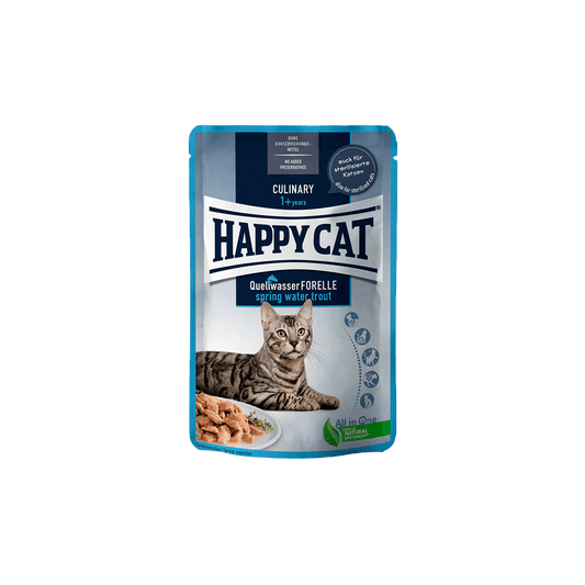 Happy Cat Culinary Pedaços em Molho Truta