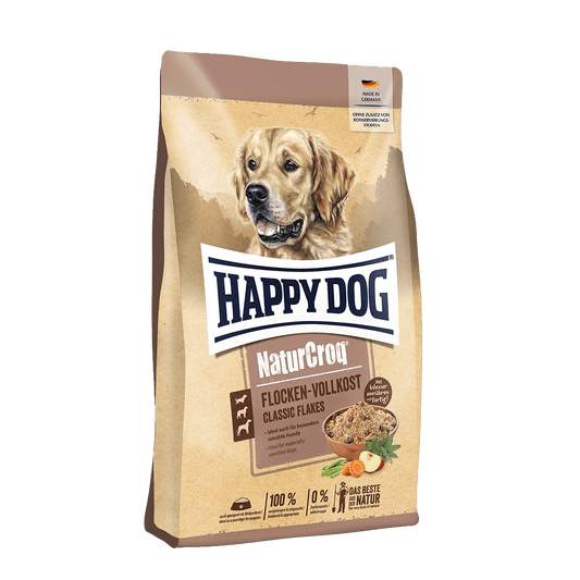 Happy Dog Naturcroq Flocken Vollkost