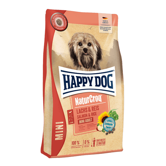 Happy Dog Naturcroq Mini Salmão