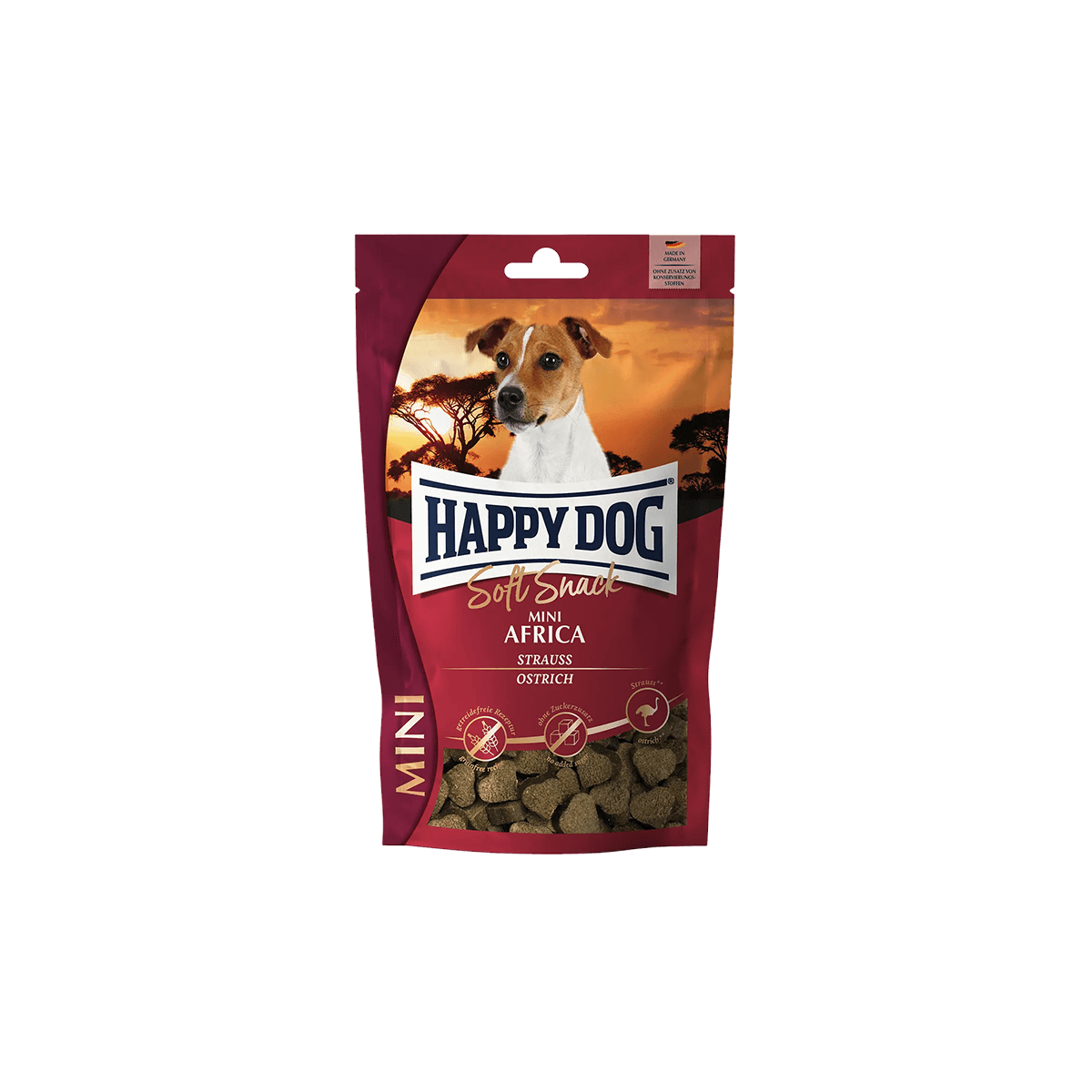 Happy Dog Sensible Soft Snack Mini Africa - 0,1kg